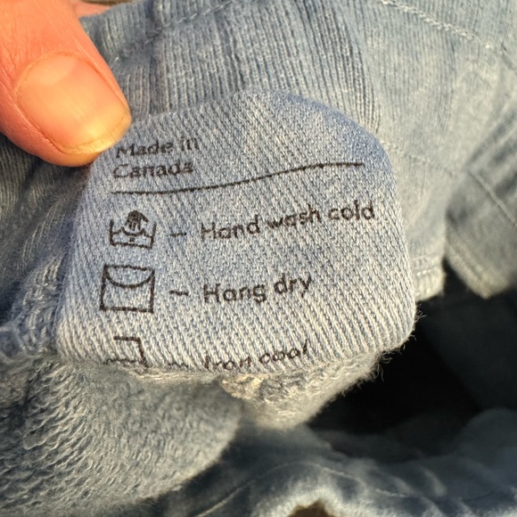 3sixteen overdyed blue sweatpants. Size Large. New with no tags. - Picture 6 of 9